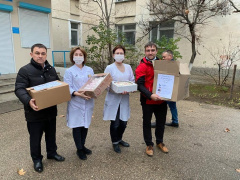 Гагаринский муниципалитет поддерживает медиков
