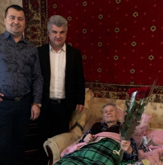 Свой 95-й юбилей отметил житель Гагаринского района, ветеран Великой Отечественной войны Иван Негреев