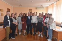 Председатель ТИК Гагаринского района Светлана Мирошникова провела встречу со студентами Севастопольского экономико-гуманитарного института