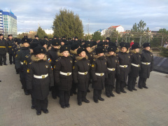 В ряды Юнармии принято еще 110 воспитанников Президентского кадетского училища