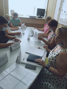 Состоялось заседание территориальной избирательной комиссии Гагаринского района