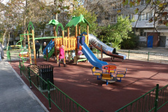 Установка спортивной и детской площадок на ул. Фадеева, 29Г и 29Д завершена. 