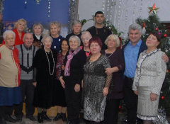 В Гагаринском районе поздравили ветеранов с днём рождения и наступающим новым годом